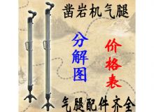 點(diǎn)擊查看詳細(xì)信息<br>標(biāo)題：氣腿式鑿巖機(jī)氣腿分解圖 氣腿配件 支腿配件 FT160系列氣腿配 閱讀次數(shù)：195